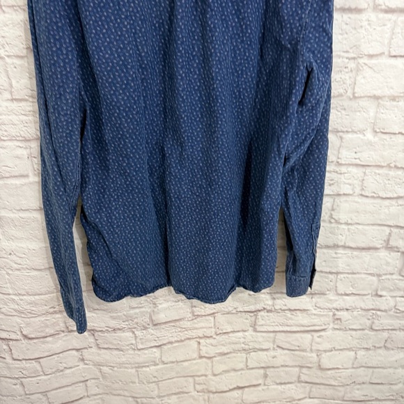 Marine Layer Washington Button down shirt men’s XL indigo dyed - Picture 6 of 6